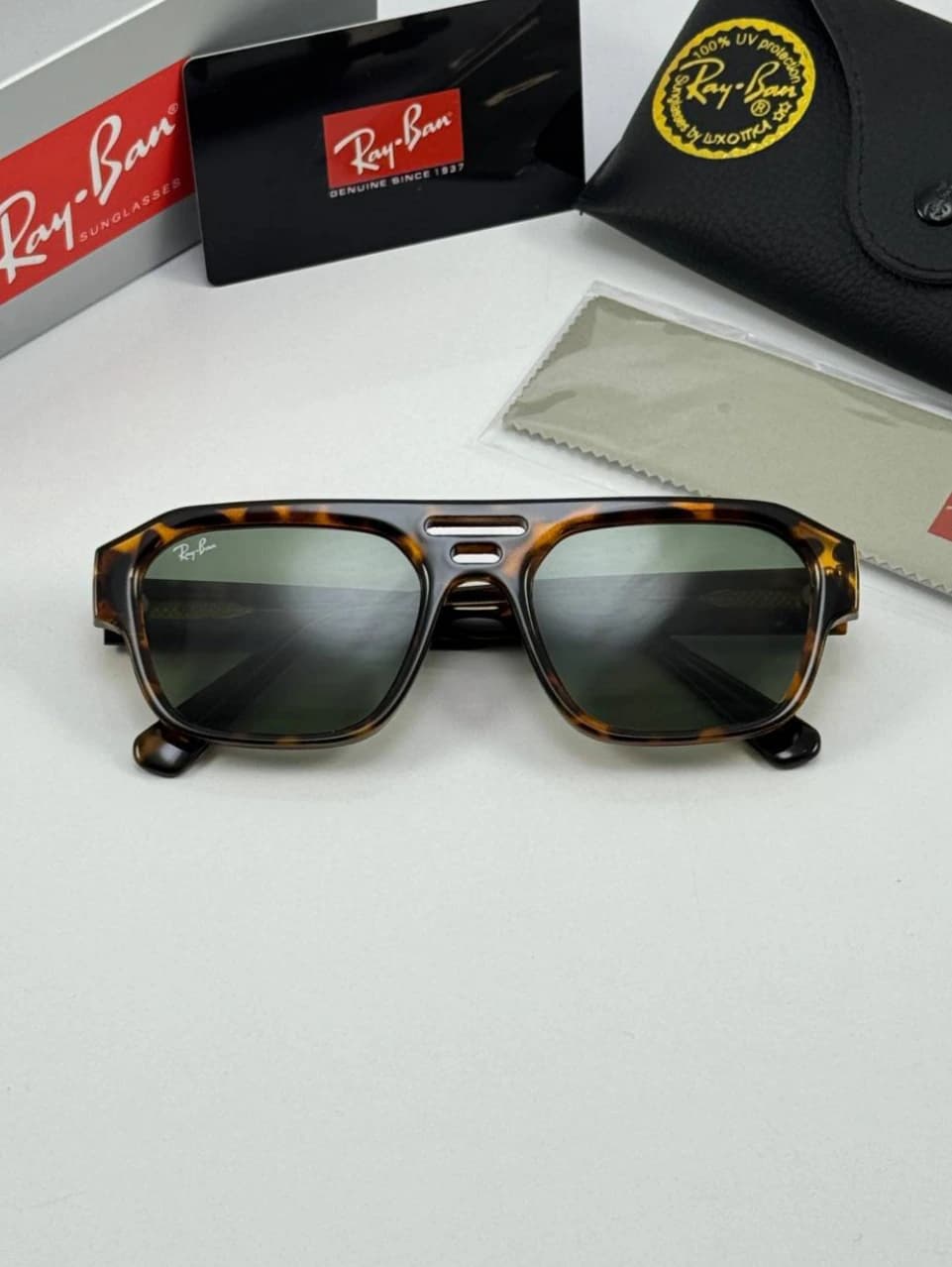 عینک ریبن هاوانا سبزrayban rb-4397 — تصویر ۳