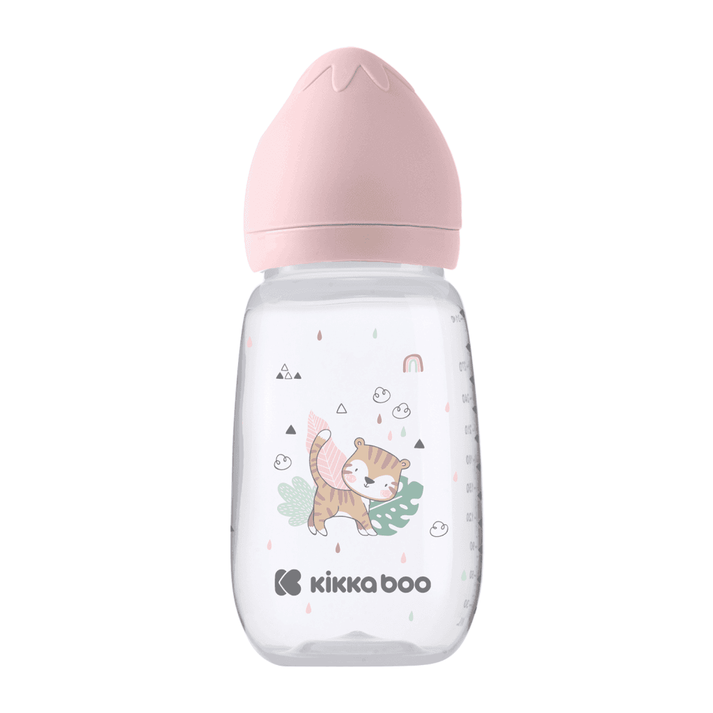 شیشه شیر کیکابو 310 میلی لیتر مدل Savanna pink
