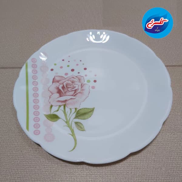 سرویس آرکوپال 26 پارچه جاناتان گرد صورتی — تصویر ۳