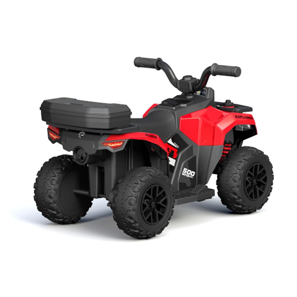 ماشین شارژی کیکابو مدل ATV master red — تصویر ۲