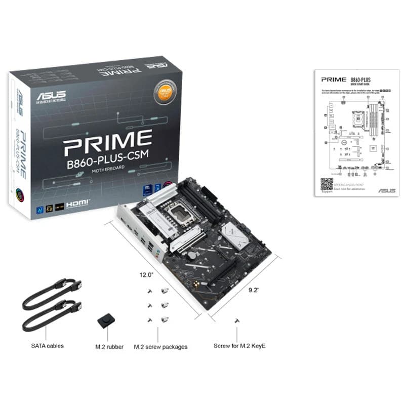 مادربرد ایسوس PRIME B860-PLUS CSM DDR5 — تصویر ۹