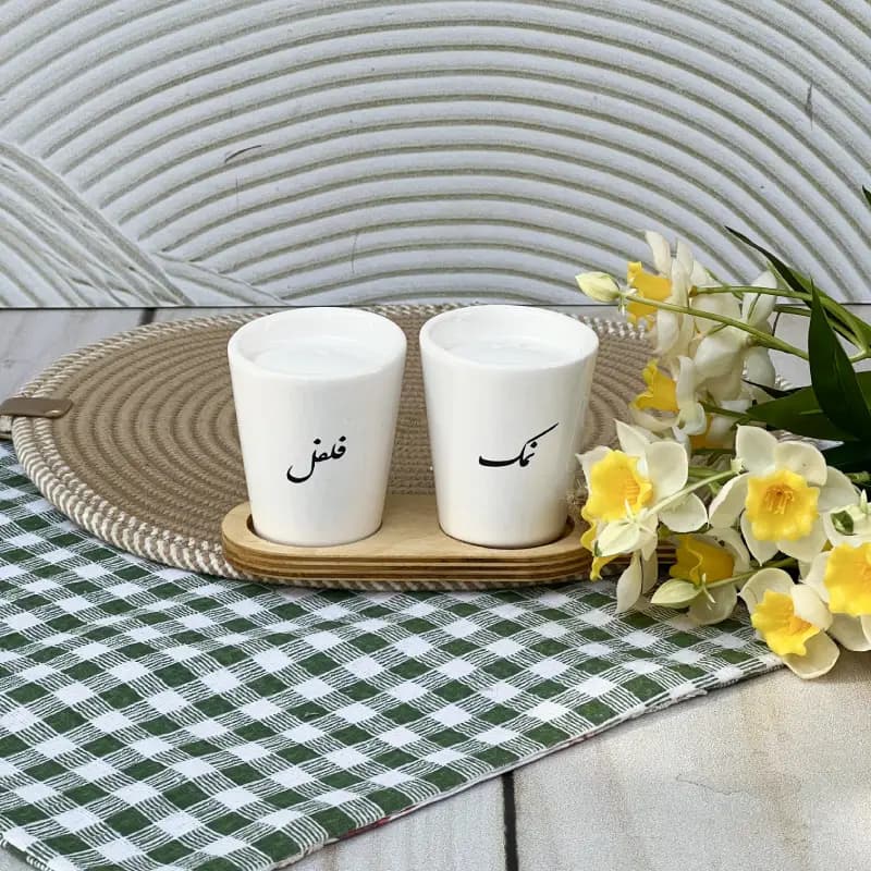 نمکدان جفتی آوینا