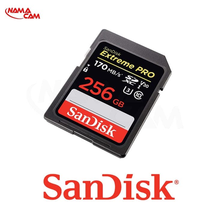 کارت حافظه SD سن دیسک 256 گیگابایت Extreme Pro — تصویر ۵
