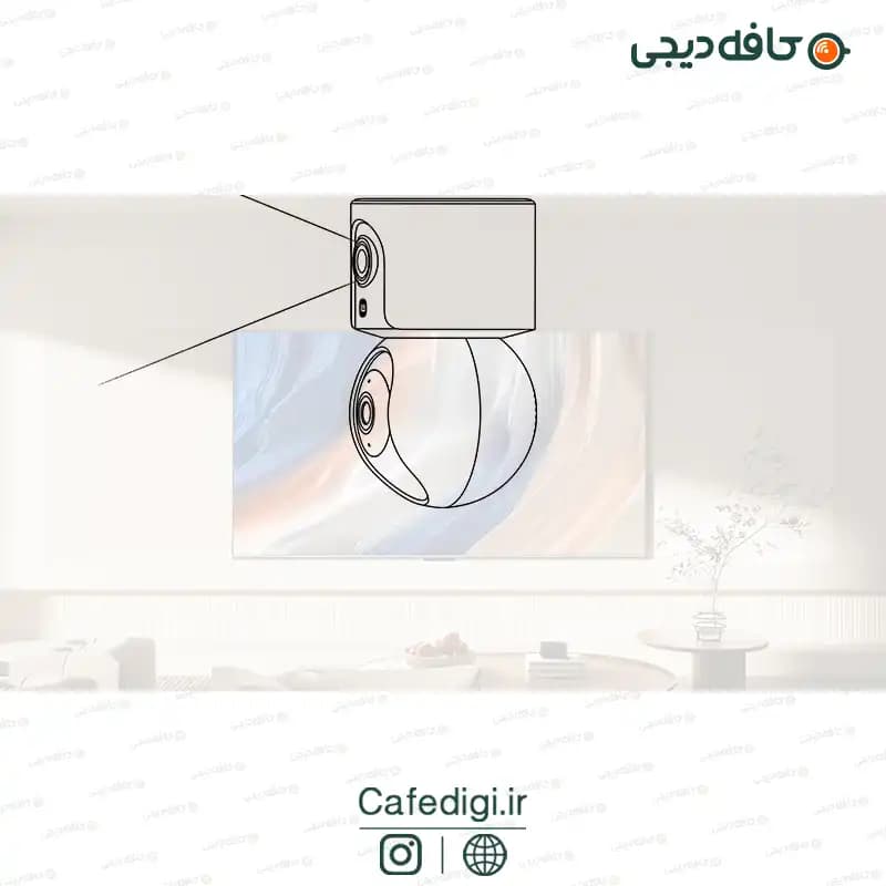 دوربین مداربسته شیائومی Xiaomi C500 Dual — تصویر ۸