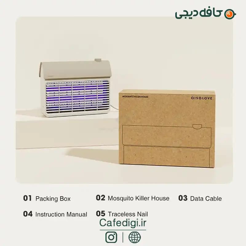 حشره کش برقی Aisolove Mosquito Killer House P5 — تصویر ۶