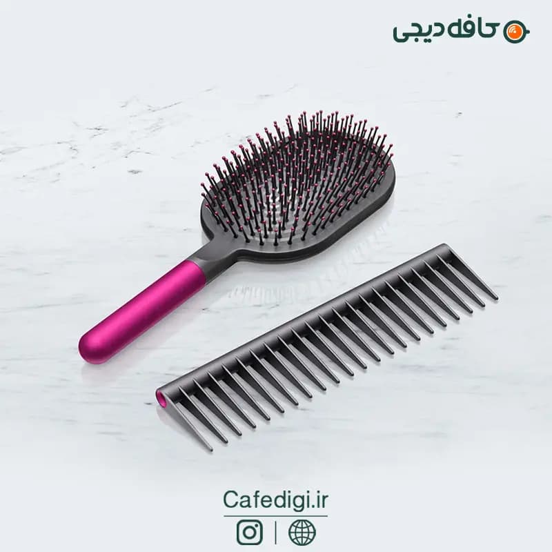برس و شانه دایسون DYSON Supersonic Styling Set 2in1 — تصویر ۳