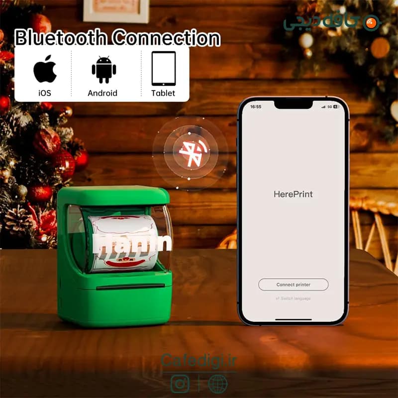 پرینتر لیبل زن NEW1 Label Printer — تصویر ۸