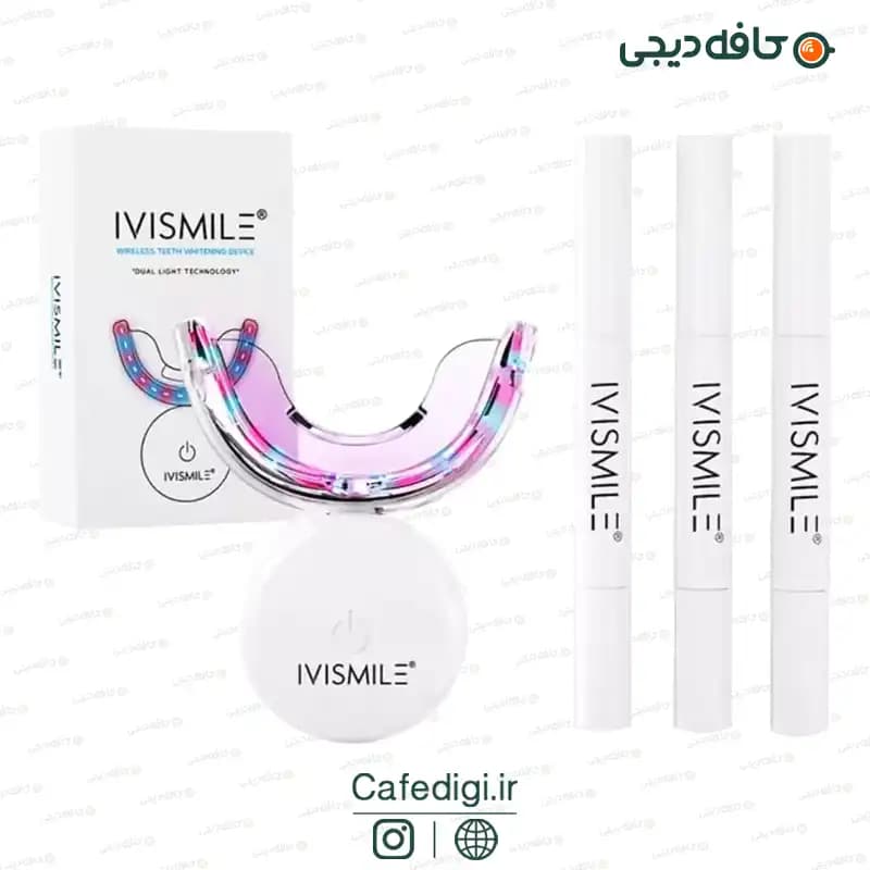 کیت سفید کننده دندان دو نوره IVISMILE IVI-07TW-K