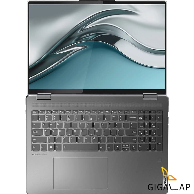لپ تاپ 15,6 اینچی لنوو مدل Yoga 7i پردازنده i5 گرافیک INTEL Iris XE — تصویر ۳