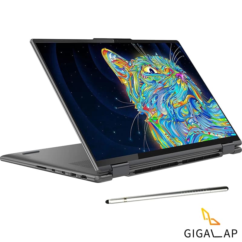 لپ تاپ 15,6 اینچی لنوو مدل Yoga 7i پردازنده i7 گرافیک INTEL Iris XE