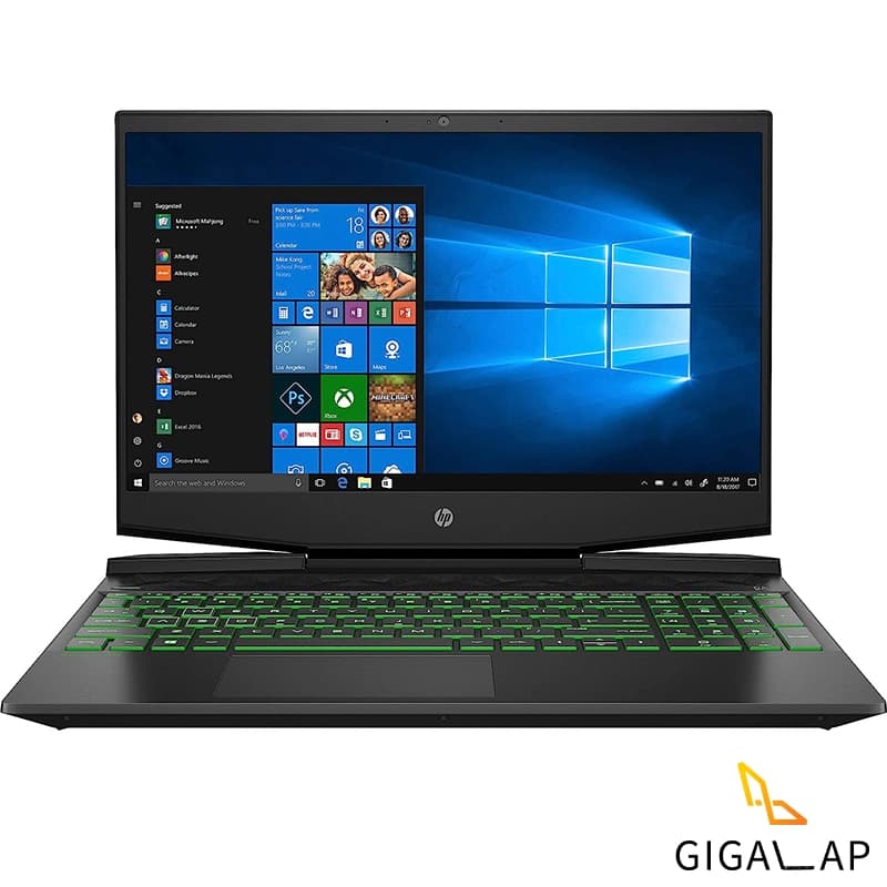 لپ تاپ 15.6 اینچی اچ پی مدل Pavilion 15 پردازنده r5 گرافیک 4GB GTX 1650