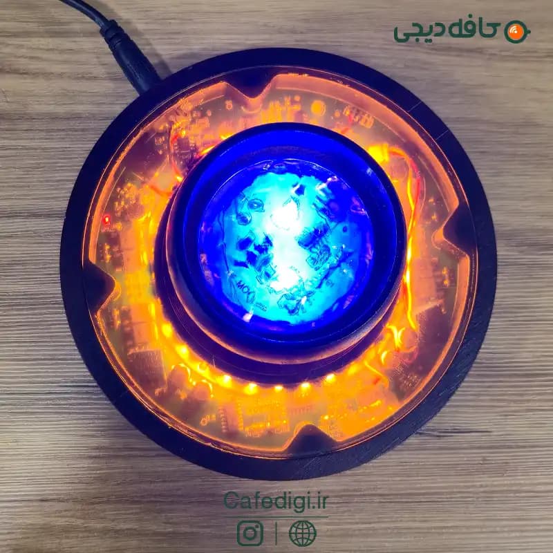 چراغ خواب و کاپ معلق مغناطیسی Levitating Cup — تصویر ۵