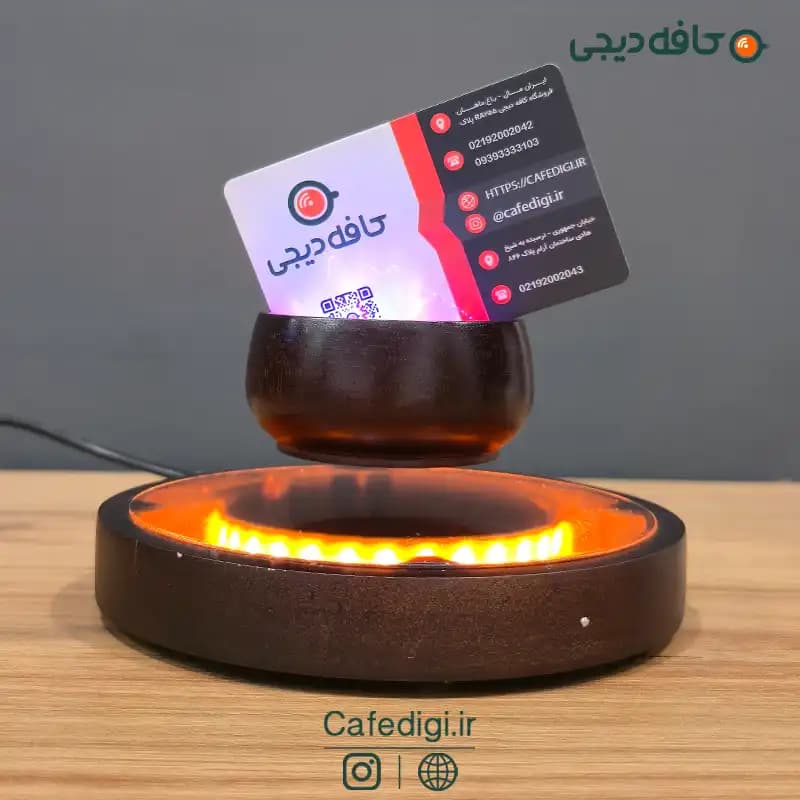 چراغ خواب و کاپ معلق مغناطیسی Levitating Cup — تصویر ۲