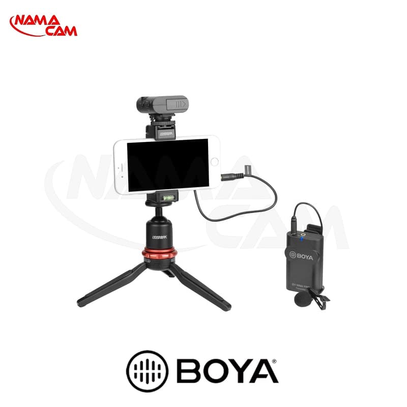 میکروفن بی سیم یقه ای بویا BY-WM4 PRO K1 — تصویر ۴