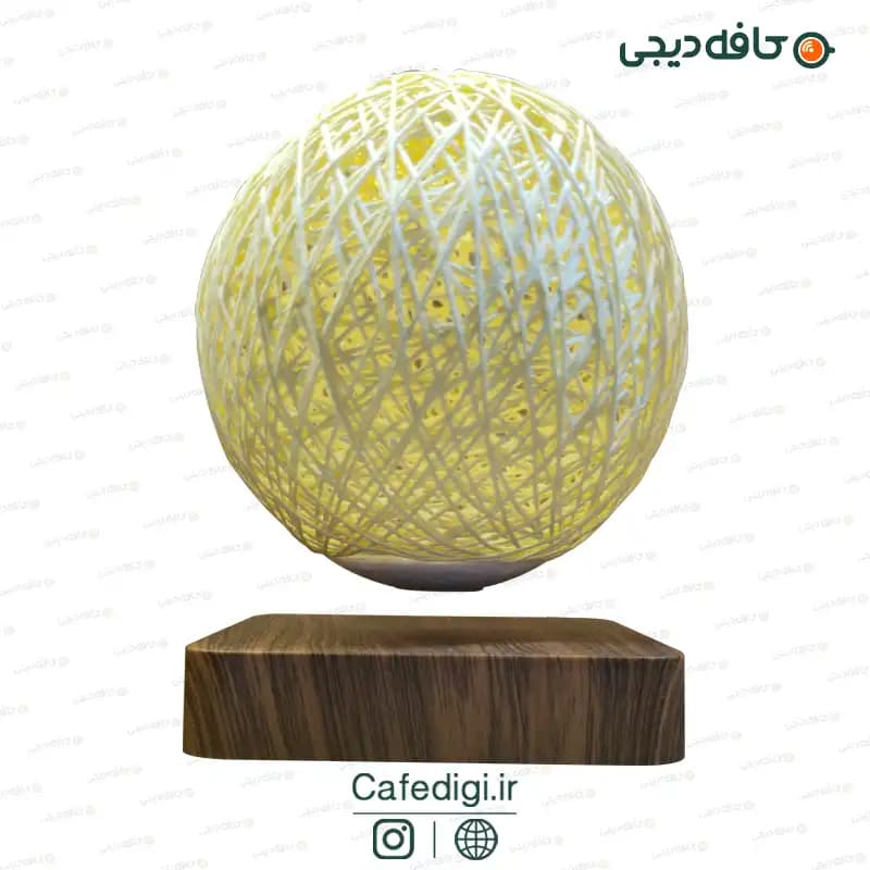 چراغ خواب معلق مغناطیسی حصیری Levitating Lamp