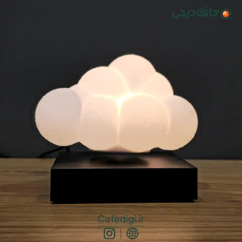 چراغ خواب ابر معلق مغناطیسی Levitating Cloud — تصویر ۵