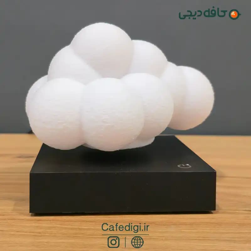 چراغ خواب ابر معلق مغناطیسی Levitating Cloud — تصویر ۳