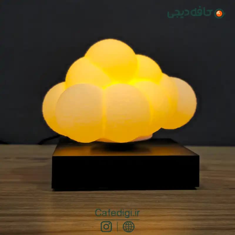 چراغ خواب ابر معلق مغناطیسی Levitating Cloud — تصویر ۶