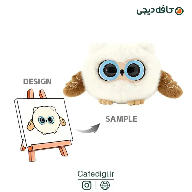 ربات هوشمند جغد GUGU Owl AI Pet — تصویر ۷