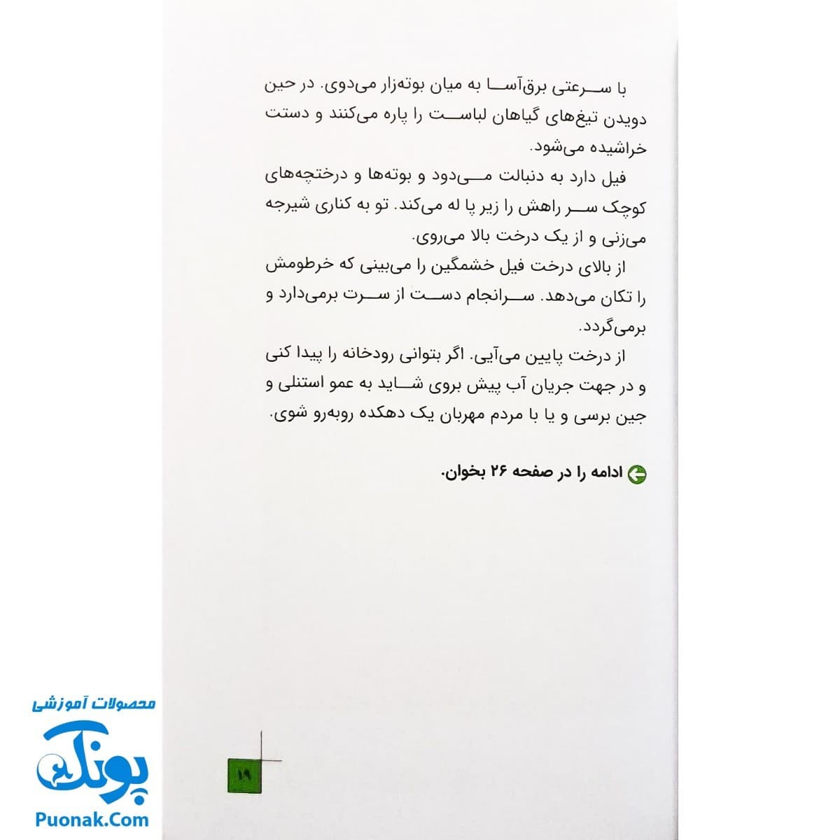 کتاب داستانی با چند پایان خودت تصمیم می گیری! ۴ ۱۰۰۰ خطر در سفر به جنگل های آفریقا — تصویر ۴