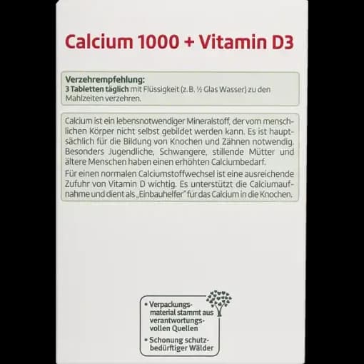 کلسیم و ویتامین دی آلتافارما Altapharma Calcium 1000 + Vitamin D3 — تصویر ۳