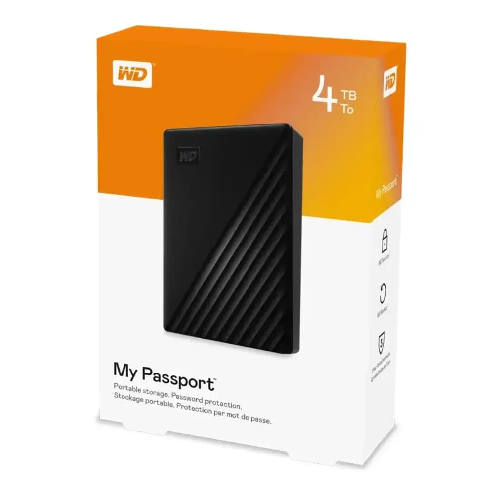 هارد اکسترنال Western Digital My Passport ظرفیت 4TB — تصویر ۲