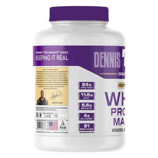 ماتریکس پروتئین وی دنیس جیمز Dennis James Whey Protein Matrix — تصویر ۳