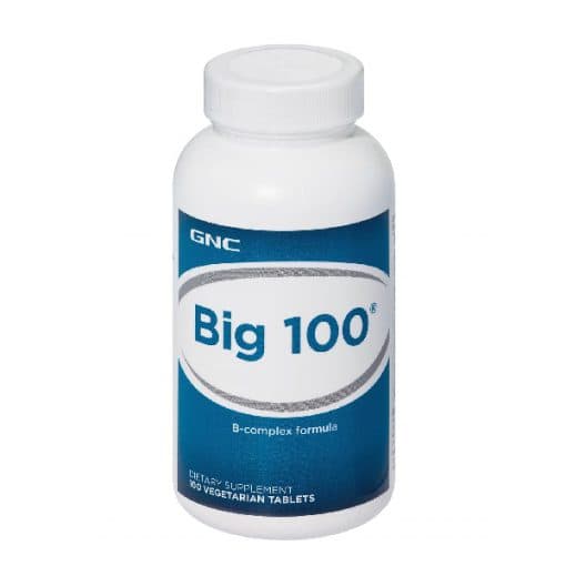 بیگ 100 ویتامین ب کمپلکس جی ان سی GNC Big 100