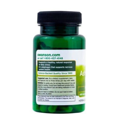 عصاره آشواگاندا سوانسون 60 عدد SWANSON ASHWAGANDHA EXTRACT — تصویر ۲