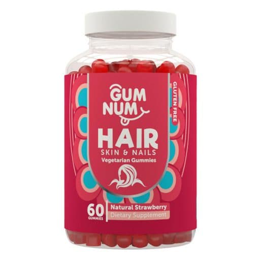 پاستیل تقویت کننده مو، پوست و ناخن GumNum Hair, Skin & Nails