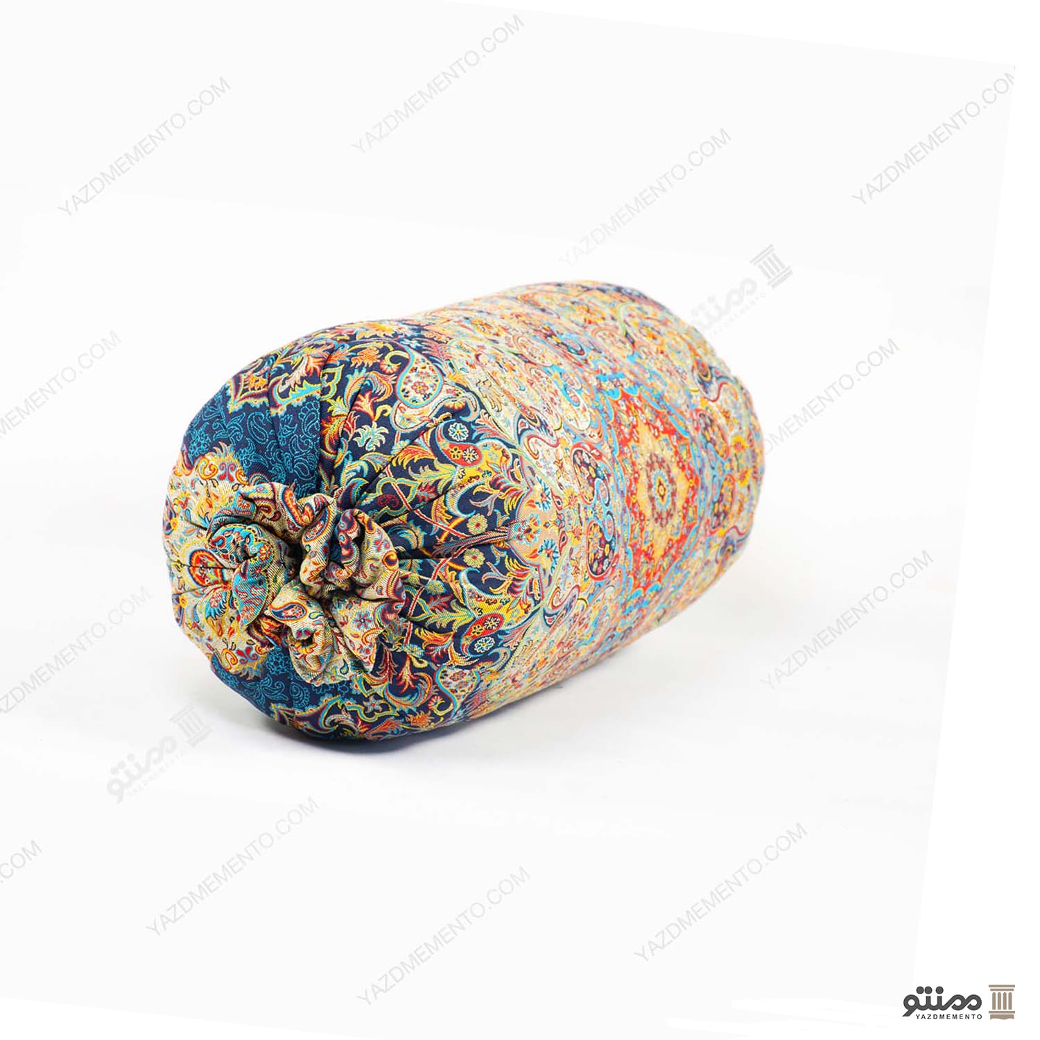 بالش سنتی ترمه اردیبهشت – بسته 2 عددی سرمه ای — تصویر ۳