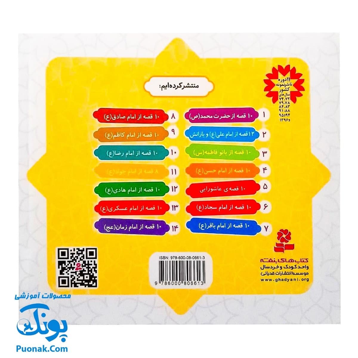 کتاب ۸ قصه از امام جواد (ع) برای بچه ها (همراه با معصومین ۱۱) — تصویر ۲