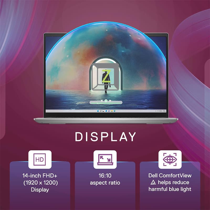 لپ تاپ 14 اینچی دل مدل Inspiron 5430 پردازنده i5 رم 8 گیگابایت هارد 256 گیگابایت SSD — تصویر ۴