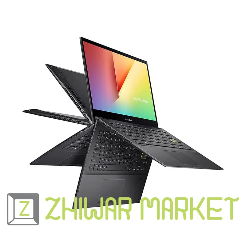 لپ تاپ 14 اینچی ایسوس مدل Vivobook TP470E پردازنده Core i3 رم 8 گیگابایت هارد 256GB SSD