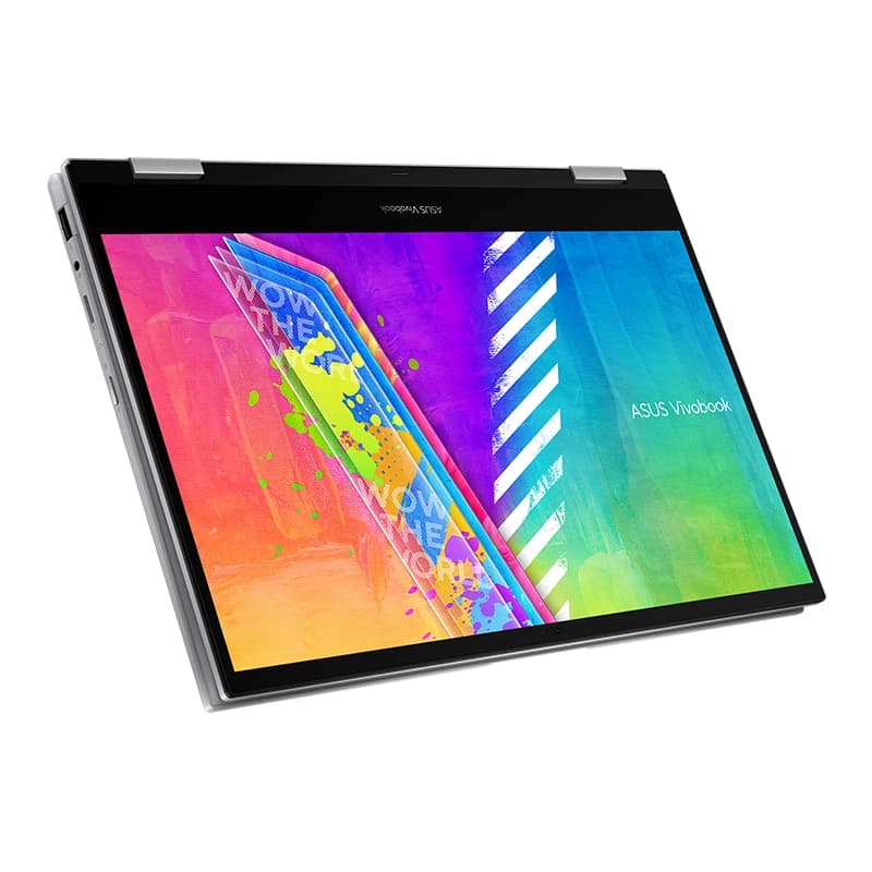 لپ تاپ 14 اینچی ایسوس مدل Vivobook TP401 پردازنده Celeron رم 4 گیگابایت هارد 64GB SSD — تصویر ۵