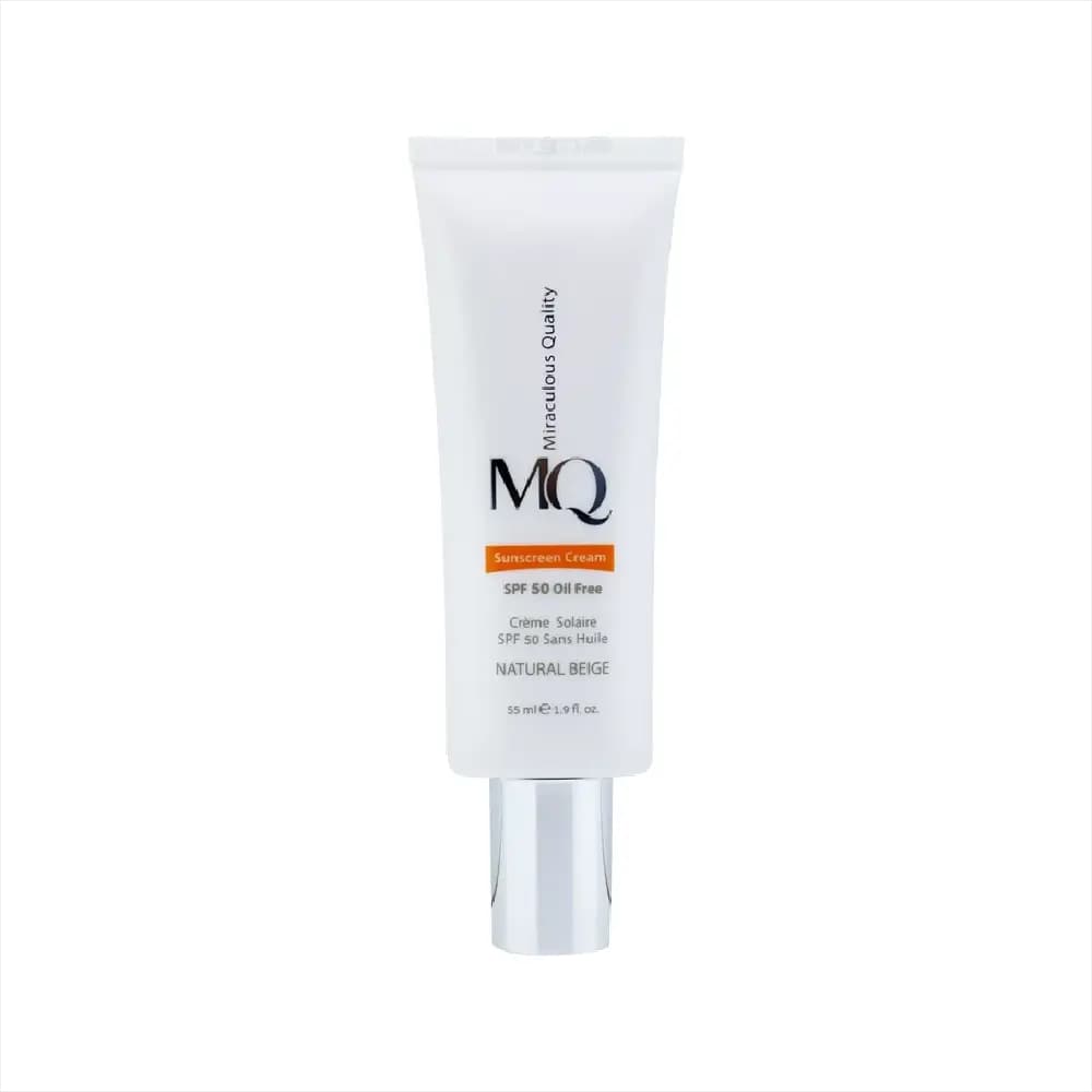 ضدآفتاب ام‌کیو مدل پوست نرمال رنگ نچرال بژ | MQ Sunscreen Cream Normal Skin SPF 50 Natural Beige — تصویر ۲