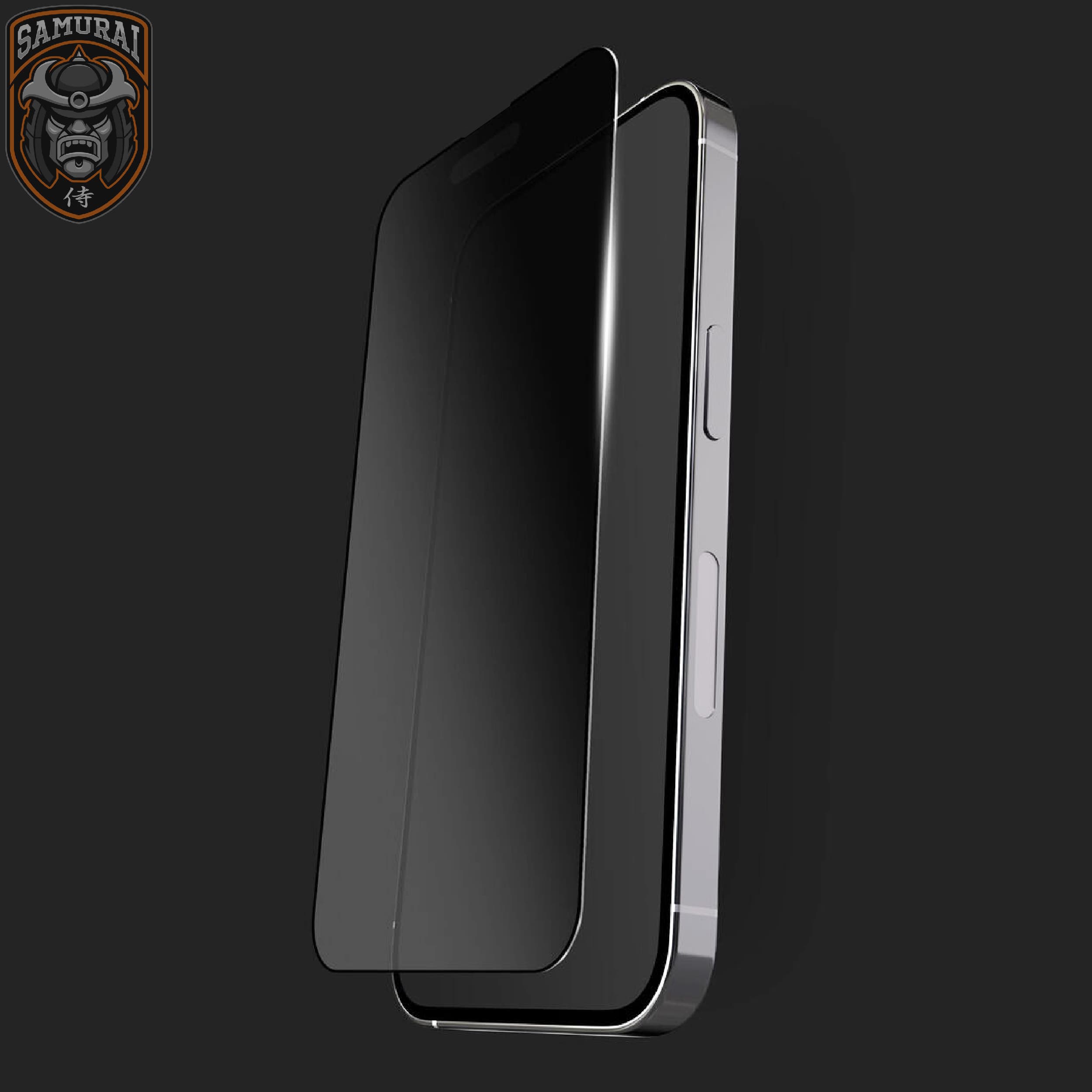 محافظ صفحه نمایش حریم شخصی سامورایی مدل Private مناسب برای گوشی موبایل اپل iPhone 16 Pro Max — تصویر ۵
