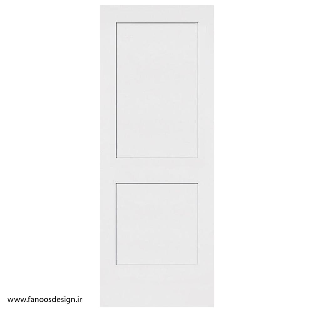 درب تمام چوب اتاق با طراحی مینیمال و ساده کد 40145