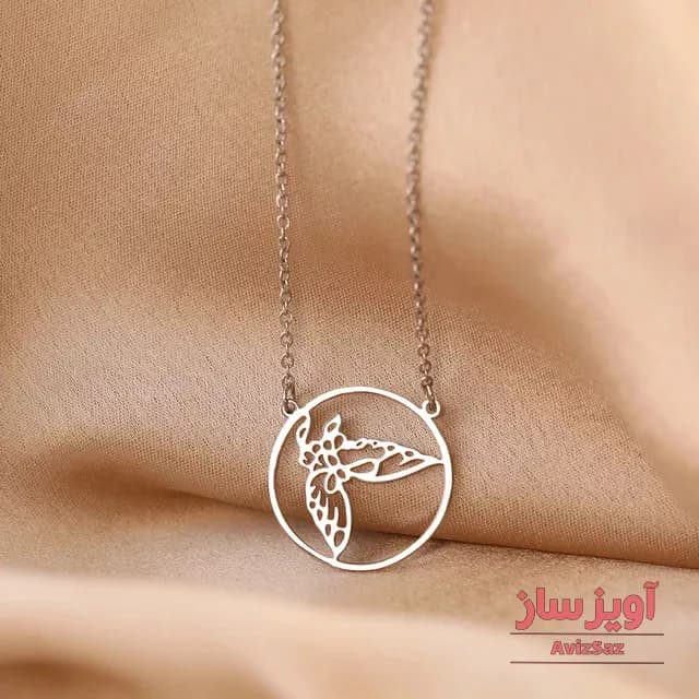 گردنبند پروانه کد 101223