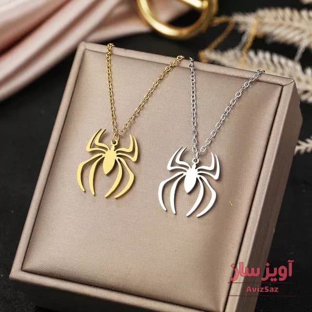 گردنبند عنکبوت کد 101213