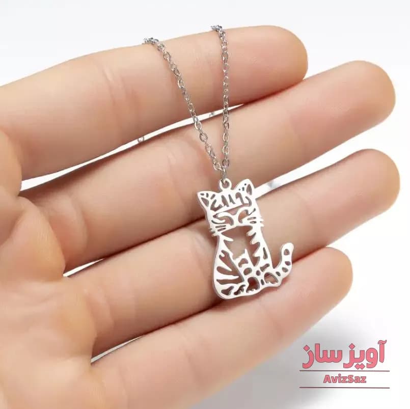 گردنبند گربه کد 101180
