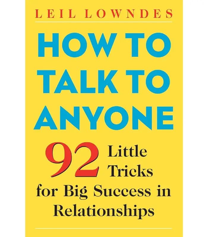 کتاب How to Talk to Anyone اثر Leil Lowndes | نسخه انگلیسی PDF