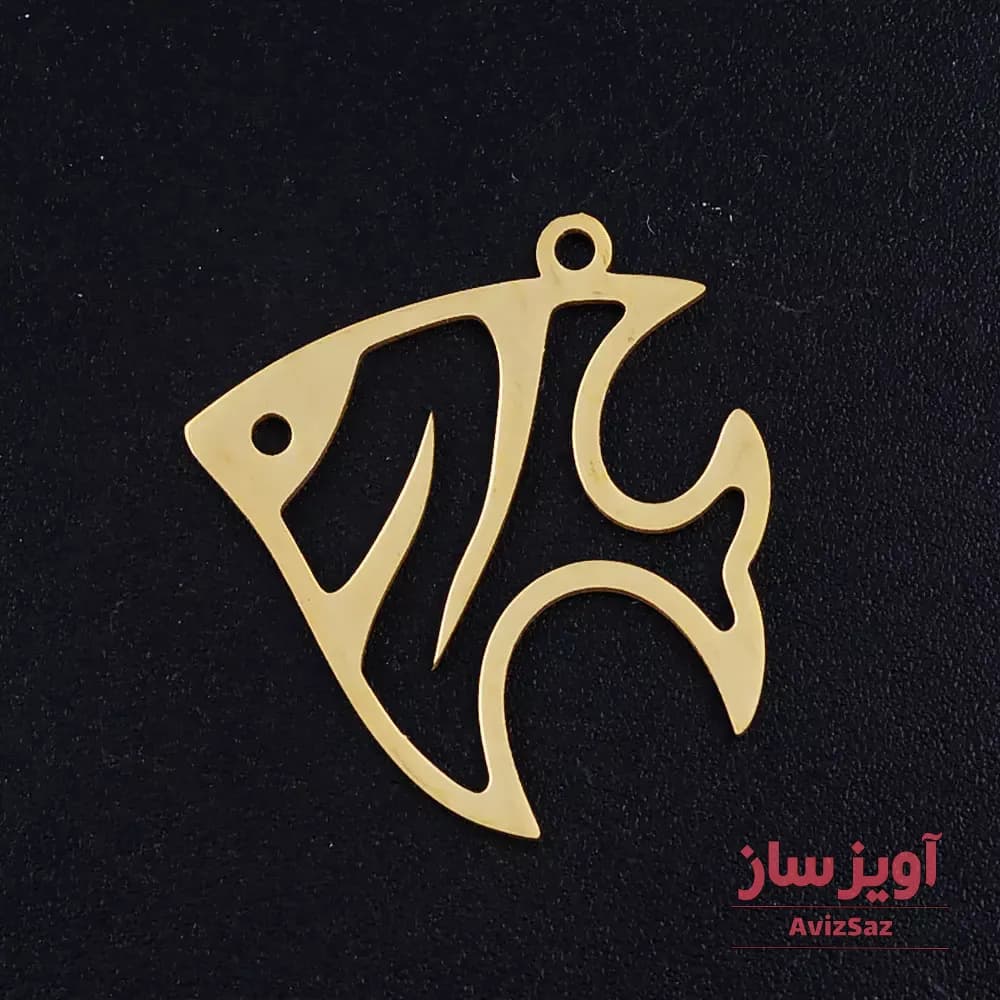 گردنبند ماهی کد 101155