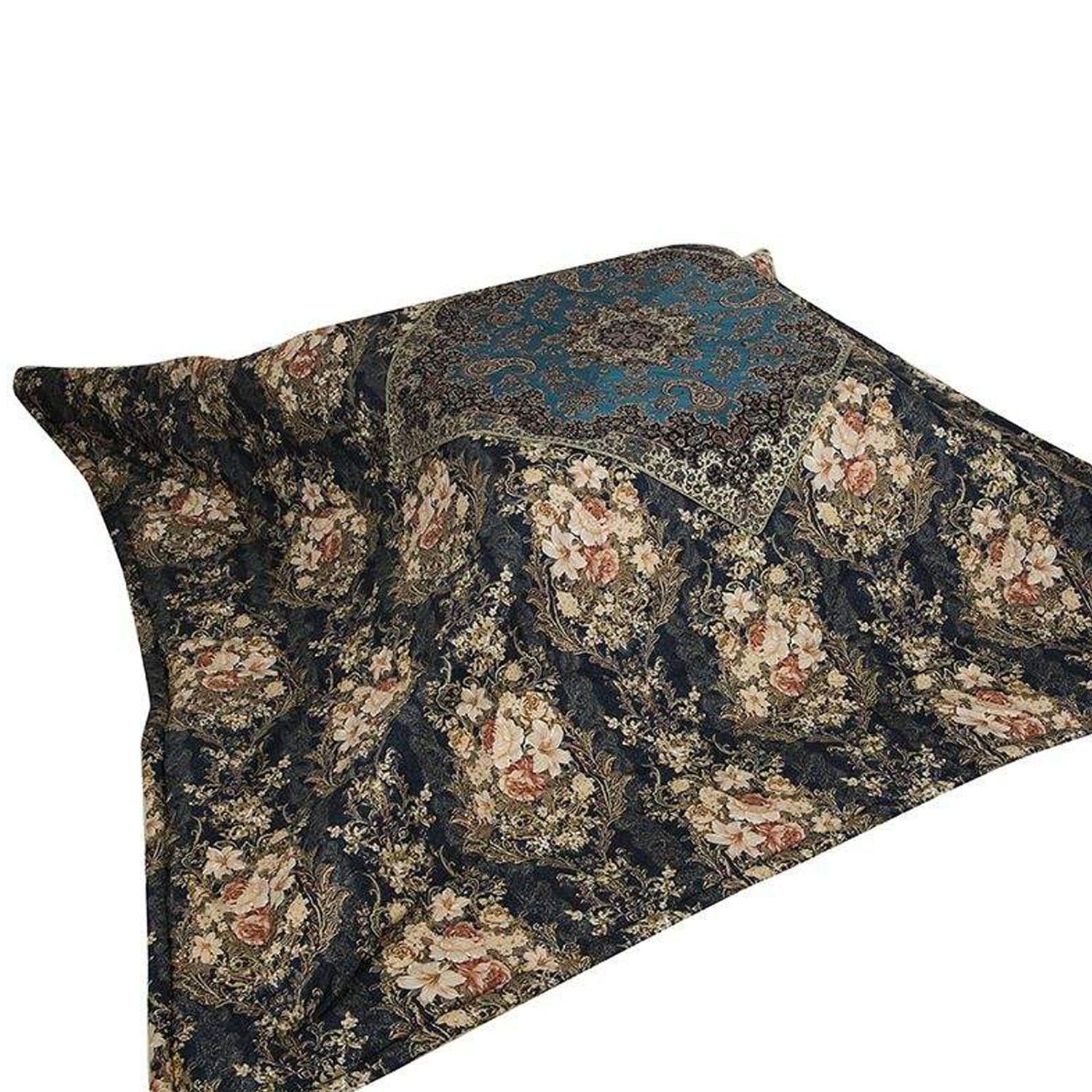 لحاف کرسی سندس مدل دارلین کد F333 سایز 350×350 سانتی متر — تصویر ۳