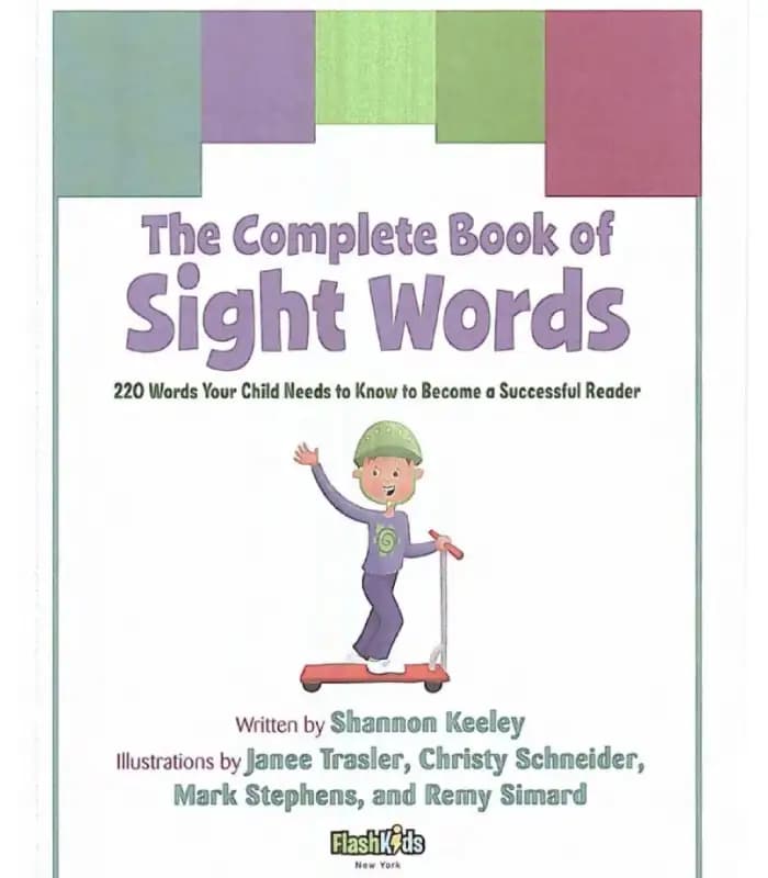 کتاب The Complete Book of Sight Words (کتاب جامع کلمات دیداری) اثر شانون کیلی | نسخه انگلیسی PDF