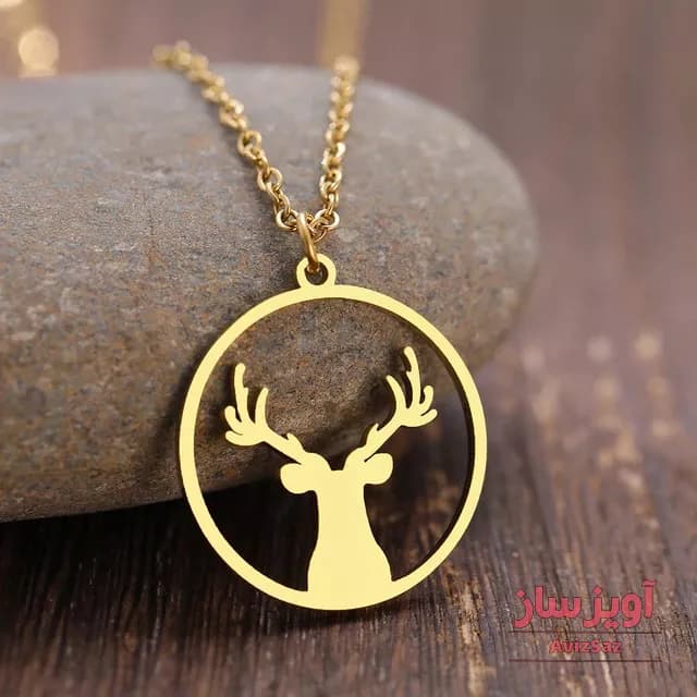 گردنبند گوزن کد 101126