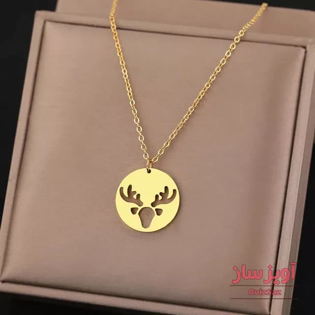 گردنبند گوزن کد 101124