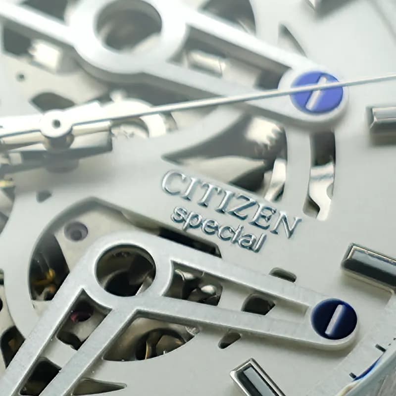 ساعت مچی اتومات عقربه ای مردانه سیتیزن اسپشیال نقره ای سفید مدل 2196G — تصویر ۵