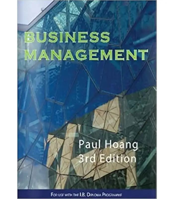 کتاب Business Management (مدیریت کسبوکار) اثر پل هوانگ | نسخه انگلیسی PDF