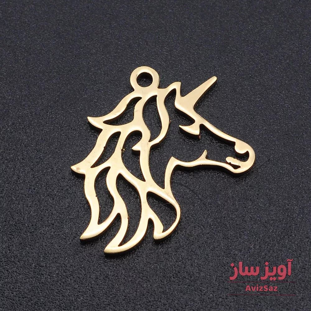 گردنبند اسب تک شاخ کد 101105